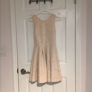 Love Ady light rose pink & white patterned dress